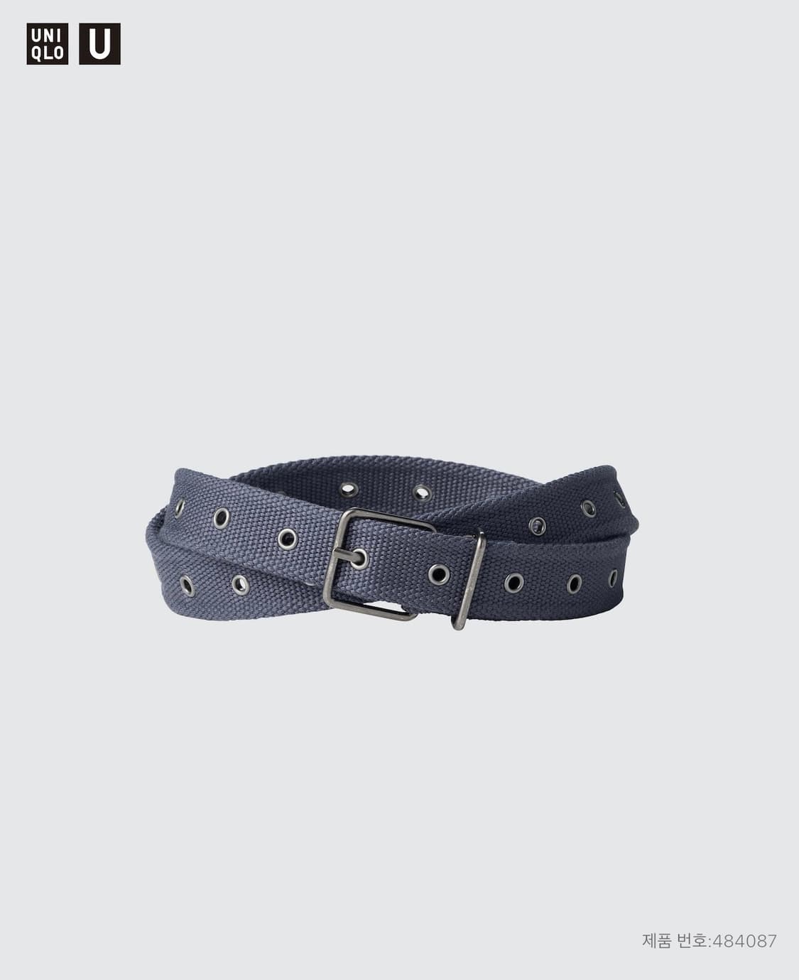 [M,L] 유니클로 U 테이프벨트 블랙, 블루, 화이트 상품이미지3