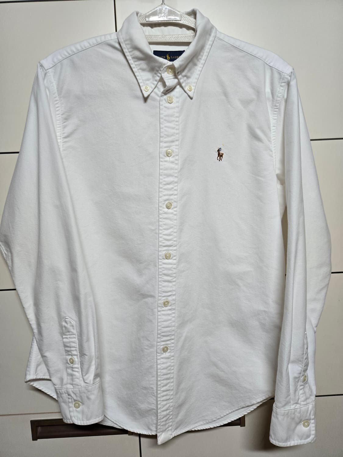 폴로 랄프로렌 정품 여성 화이트 옥스포드 셔츠 상품이미지1
