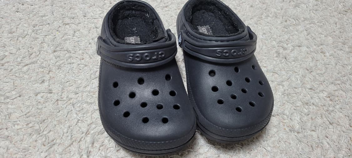 크록스 키즈 털 크록스 C10 상품이미지4