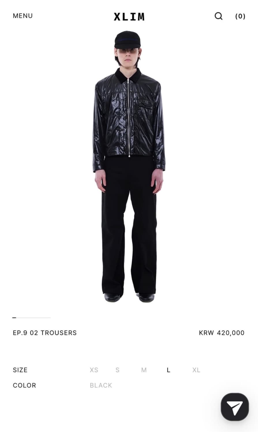 xlim ep9 02 trousers 상품이미지1