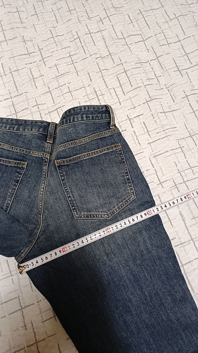 스파오 미사용 빈티지청바지 32인치 기장99 상품이미지8
