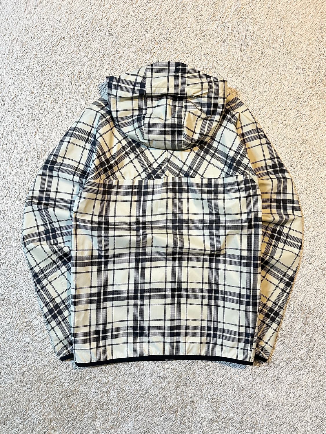 대장급) 아디다스 레알 마드리드 타탄체크 바람막이 자켓 상품이미지3