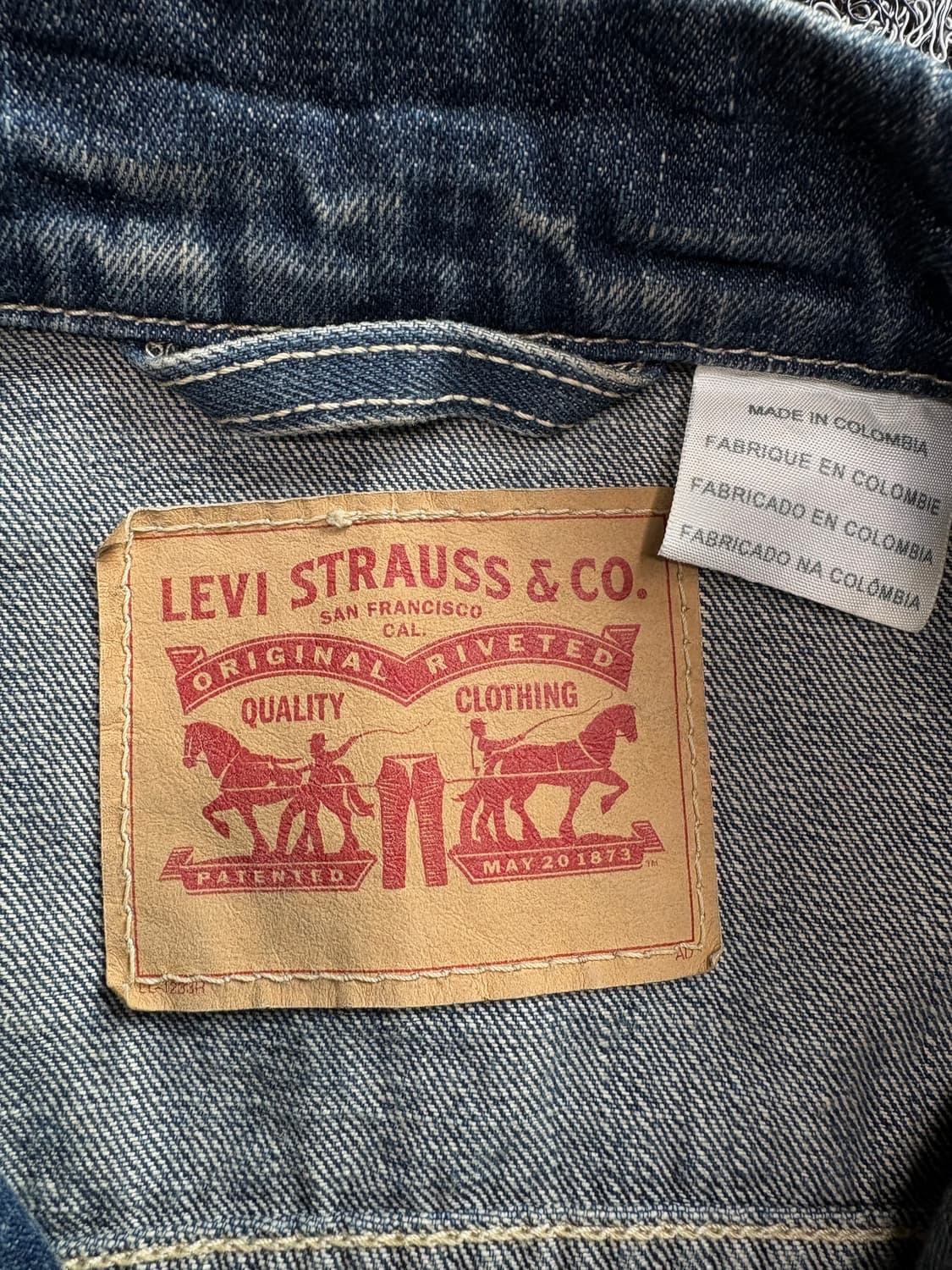 리바이스 아카이브 데님 트러커 워크 자켓 3576 상품이미지3