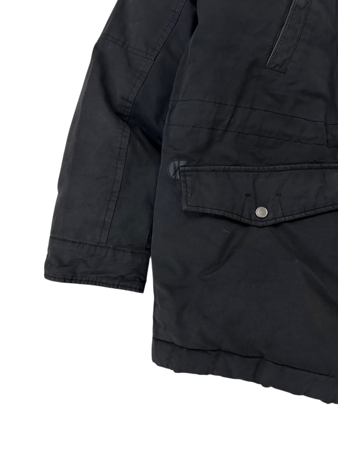 헨리코튼 덕다운 패딩 블랙 (XL)  상품이미지5