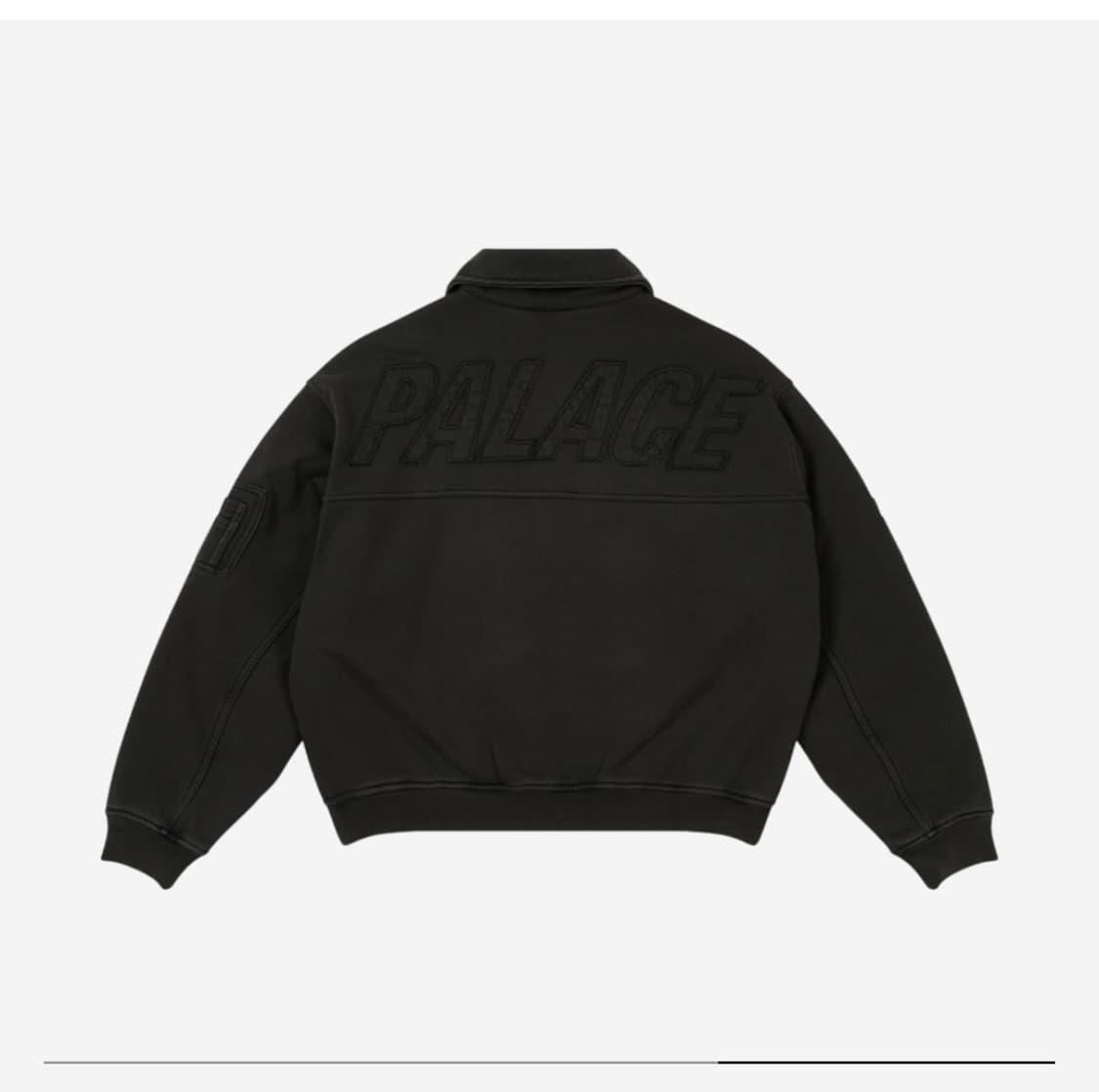 [XL] 팔라스 헤비 봄버 자켓 블랙 24fw 상품이미지1