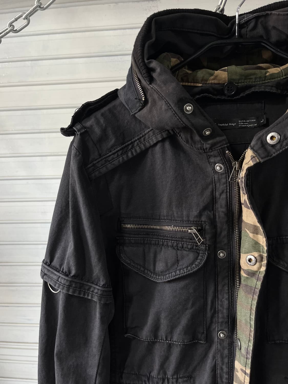 PincPonc camo detail Field jacket 상품이미지7
