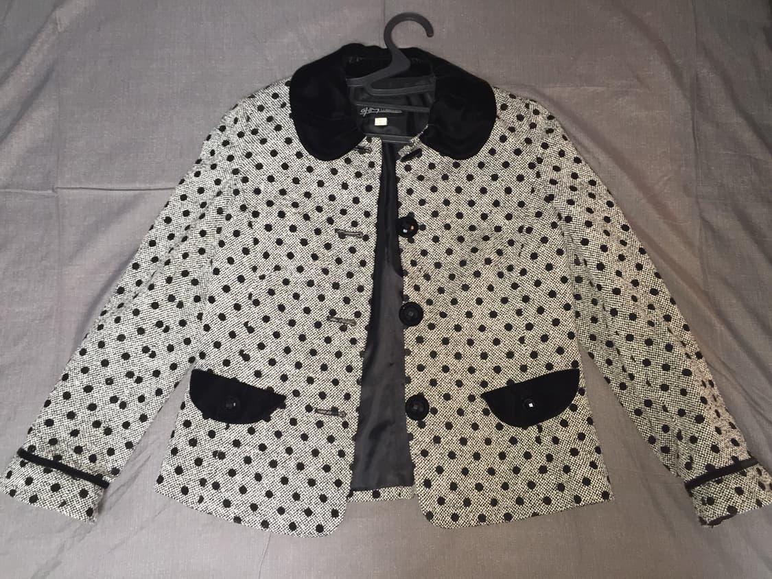 히메갸루 일본 아메카지 도트 자켓 상품이미지1