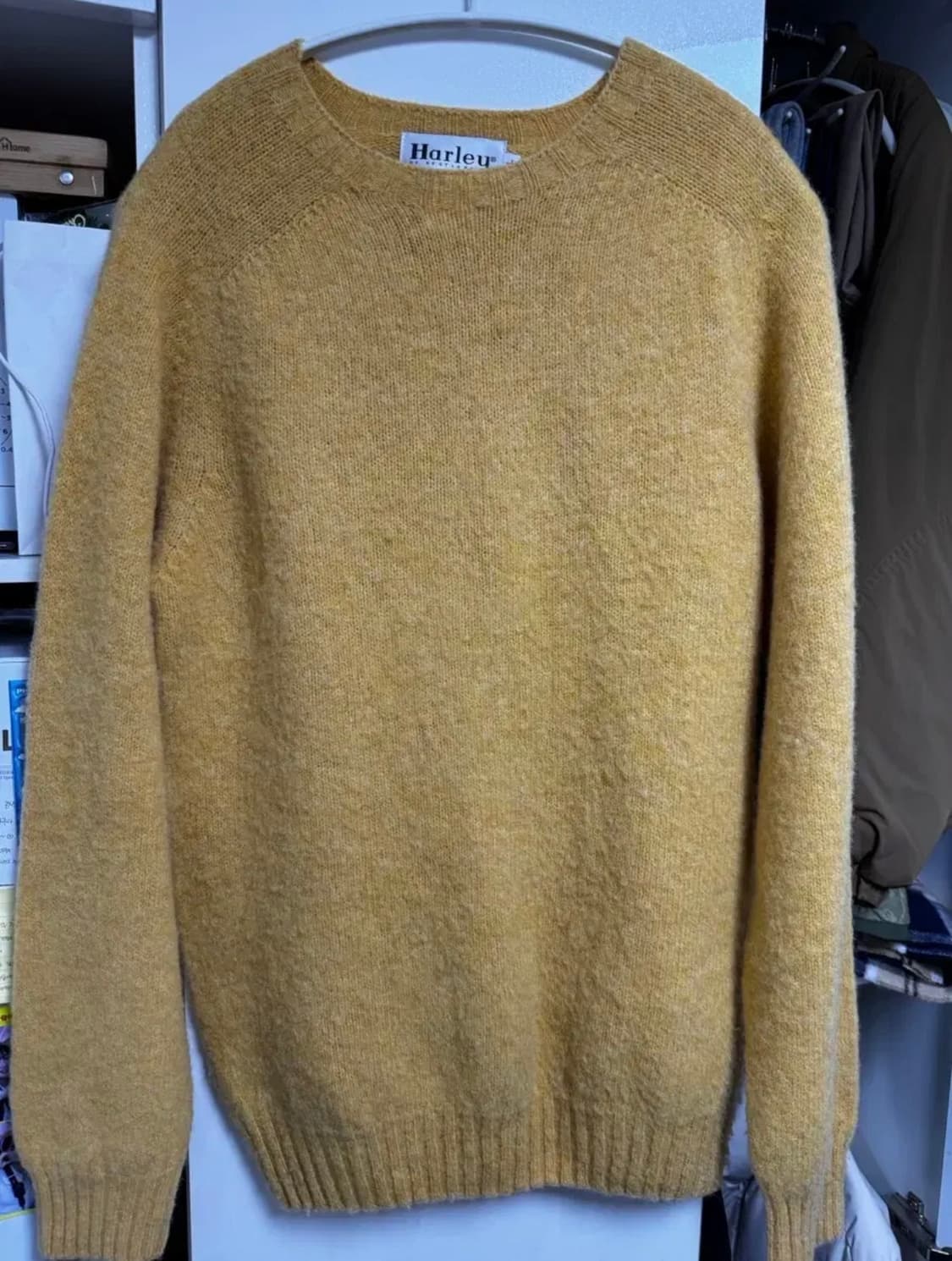 (계좌 에눌 가능) 할리오브스코틀랜드 옐로우 L 상품이미지3