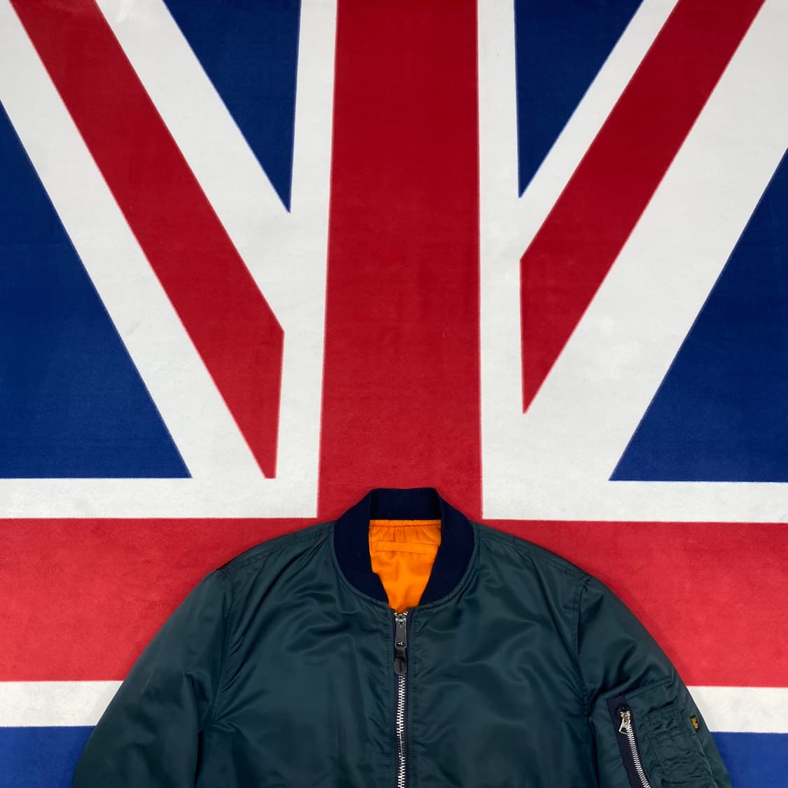 알파인더스트리 ma-1 항공점퍼 L  상품이미지2