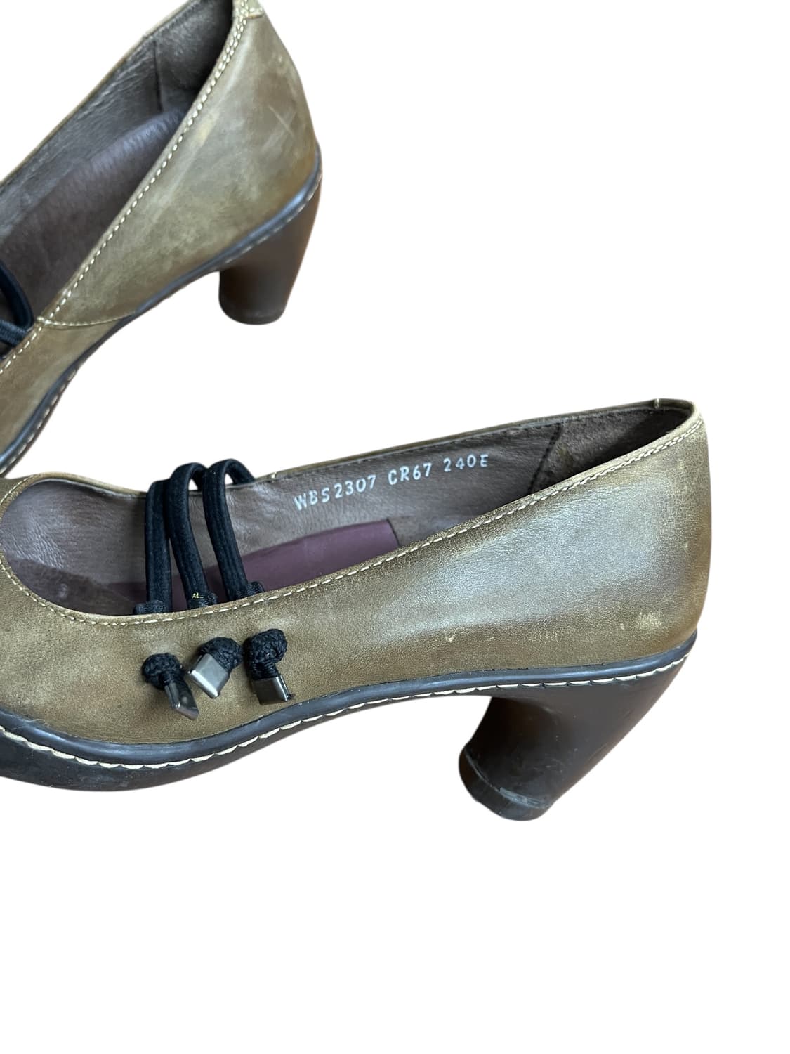 버팔로 웨스턴 레더 스트랩 힐 240 상품이미지4