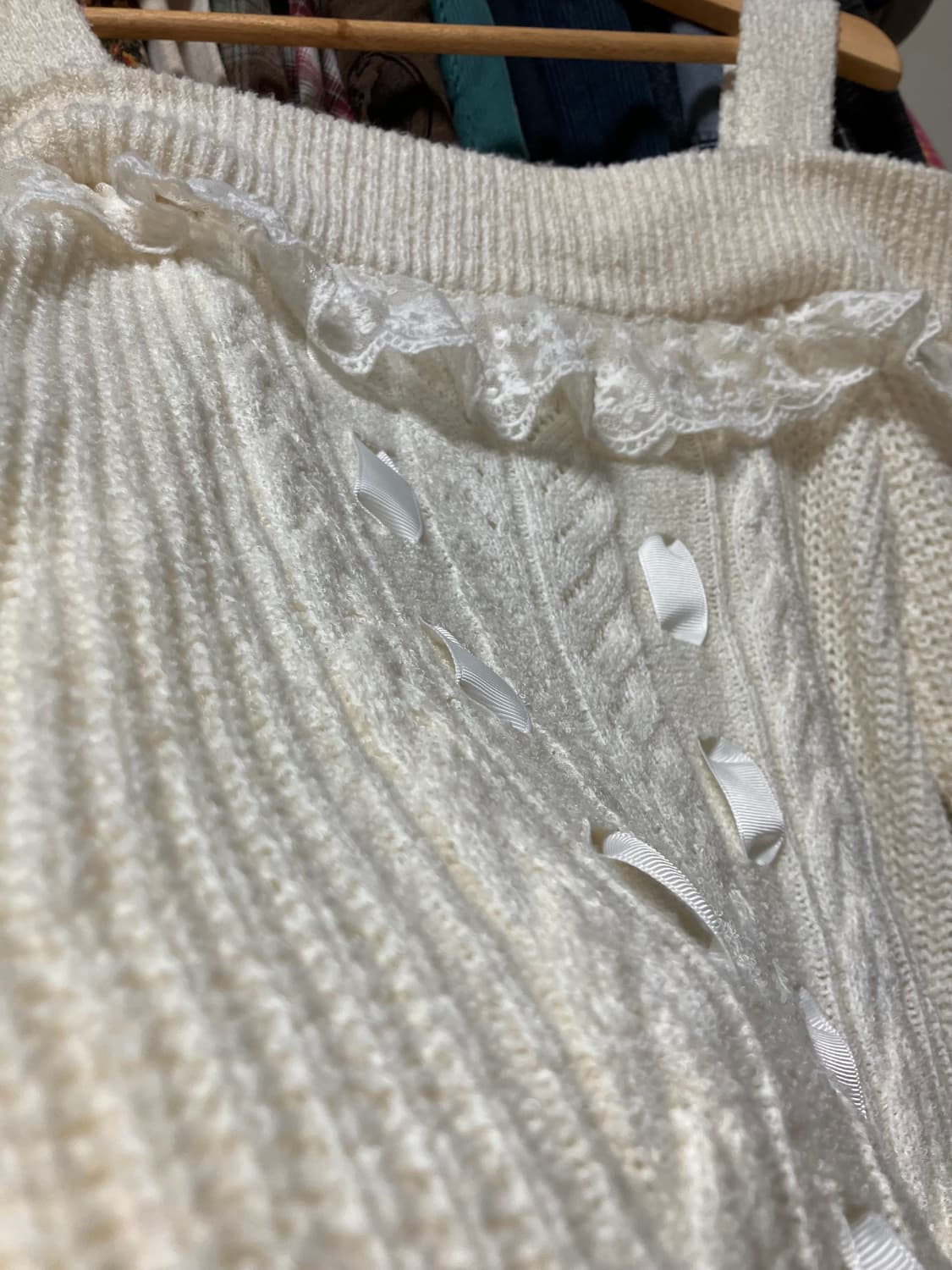 리즈리사 오프숄더 니트 상품이미지4