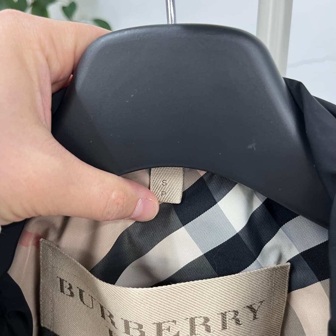 버버리브릿 우먼 나일론 바람막이 S 상품이미지3