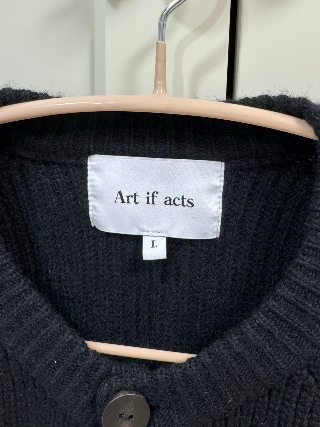 아트이프액츠 라운드넥 가디건 상품이미지2