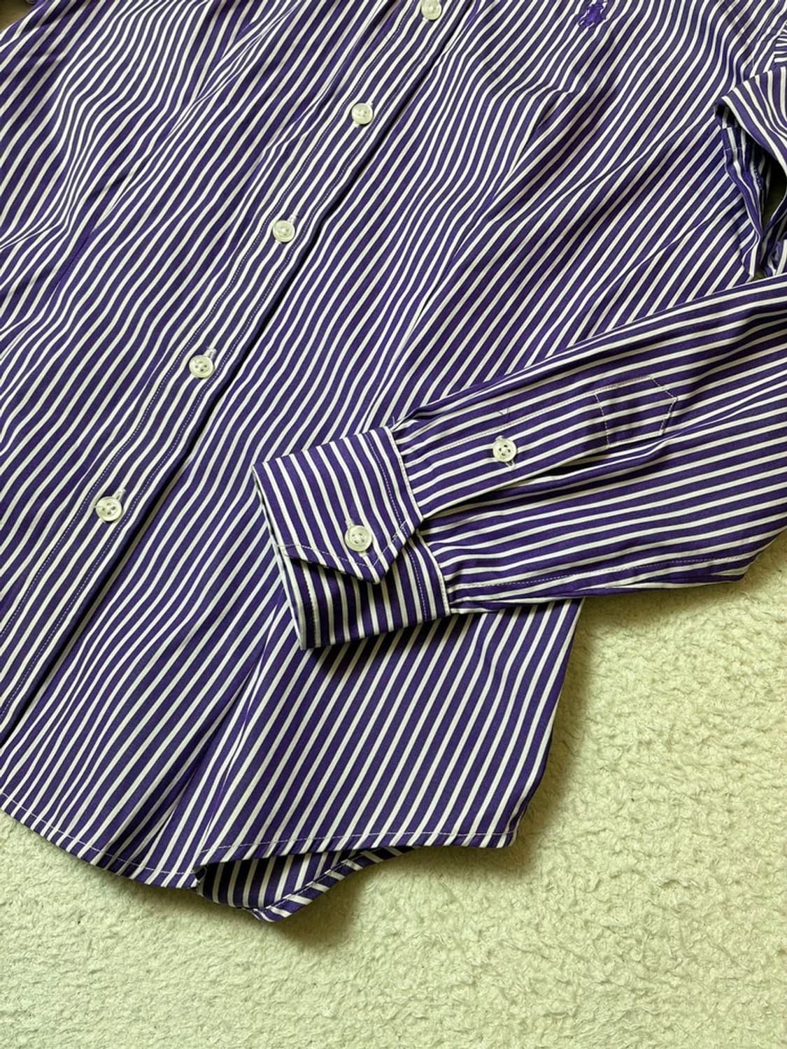 폴로 랄프로렌 우먼스 스트라이프 셔츠 PN6988 상품이미지5