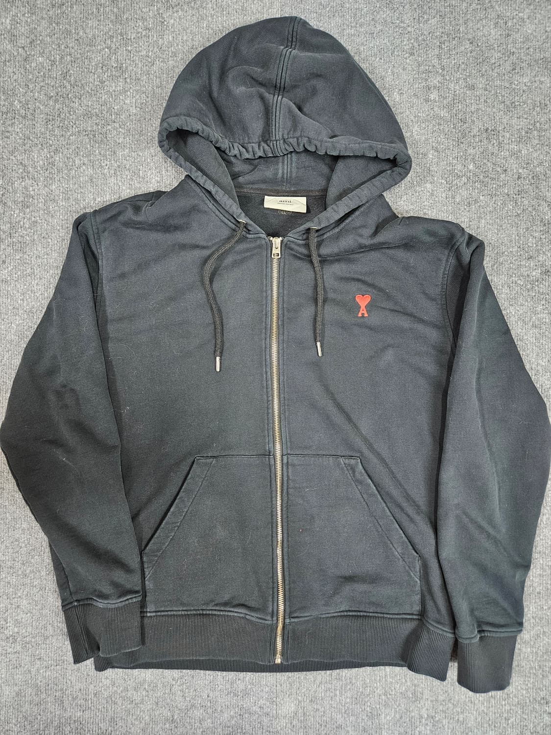 아미 하트 로고 후드집업(급처) 상품이미지1