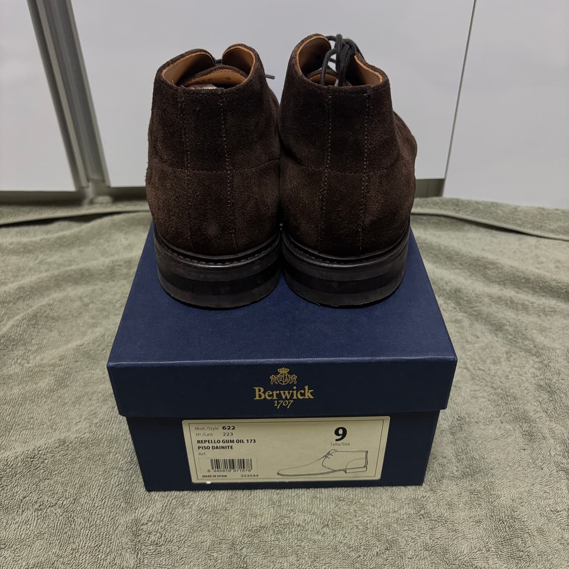 버윅 622 브라운 스웨이드 처카부츠 상품이미지5