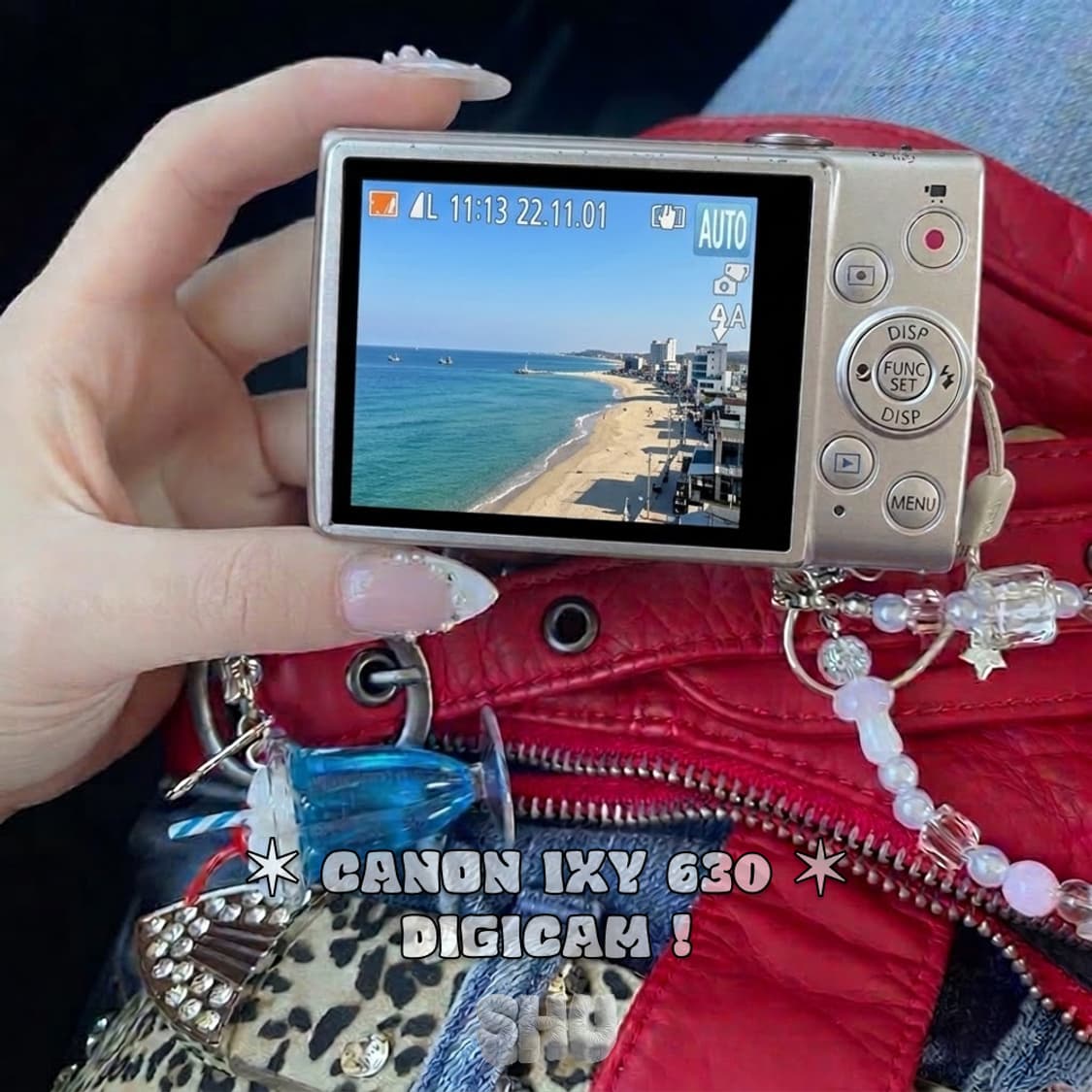 캐논 익시 IXY 630(익서스 IXUS 265hs) 빈티지 디카 실버 상품이미지2