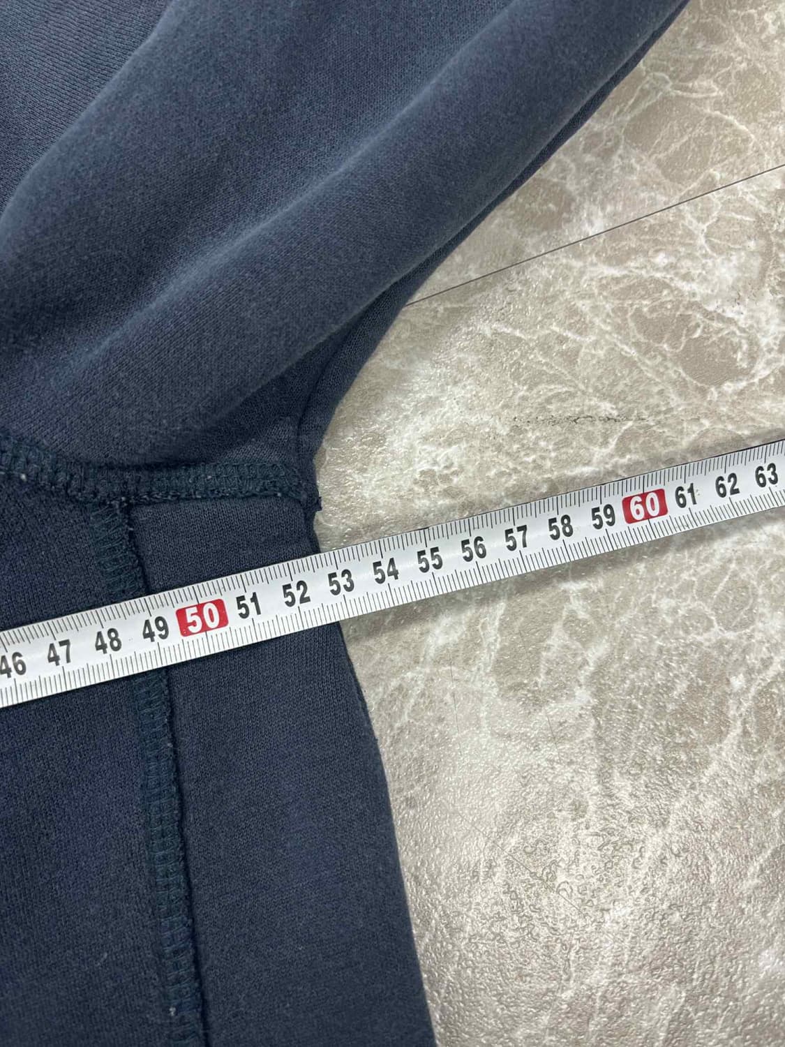 아베크롬비 y2k 네이비 올드스쿨 스웨트셔츠 후드티(M) 상품이미지6