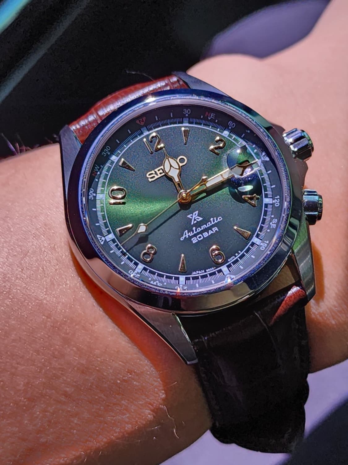 세이코 알피니스트 spb121 녹판 상품이미지5