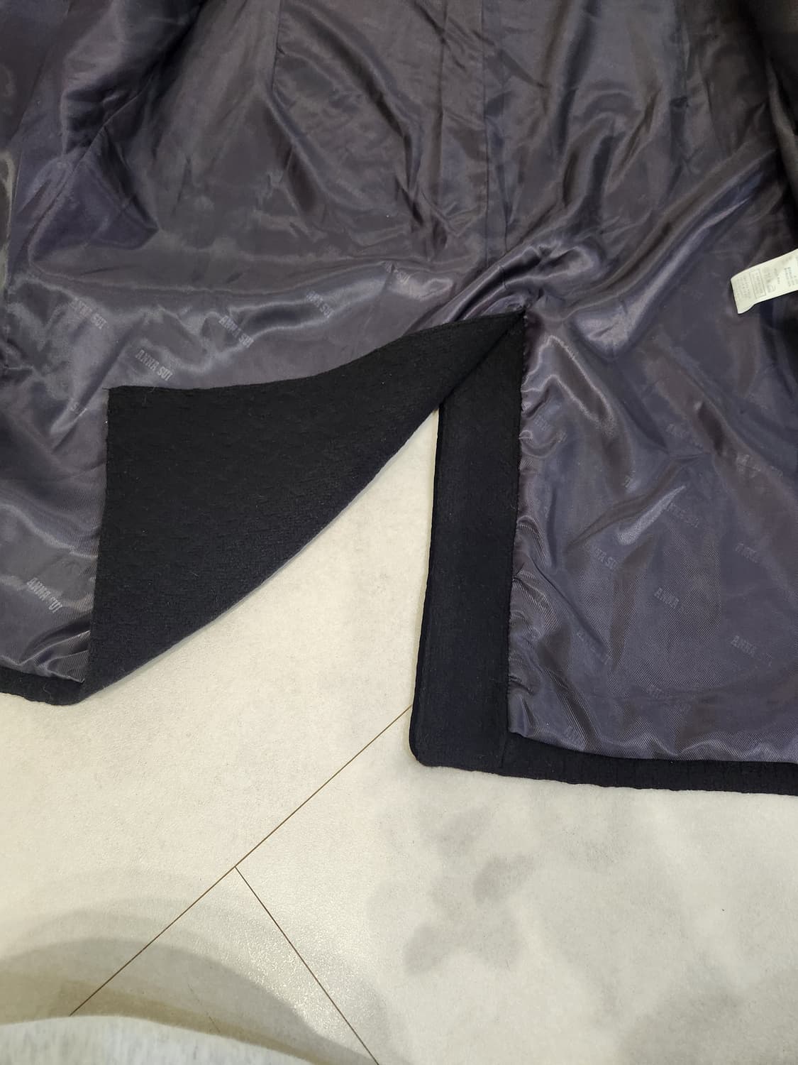 안나수이 울100 롱코트 상품이미지8