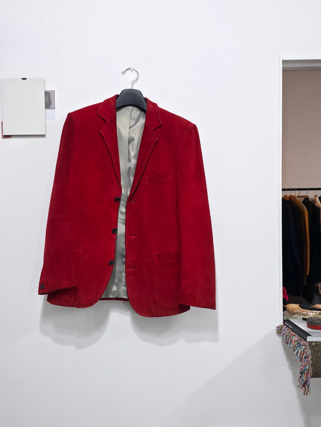 Y's for men red rabel leather jacket 상품이미지2