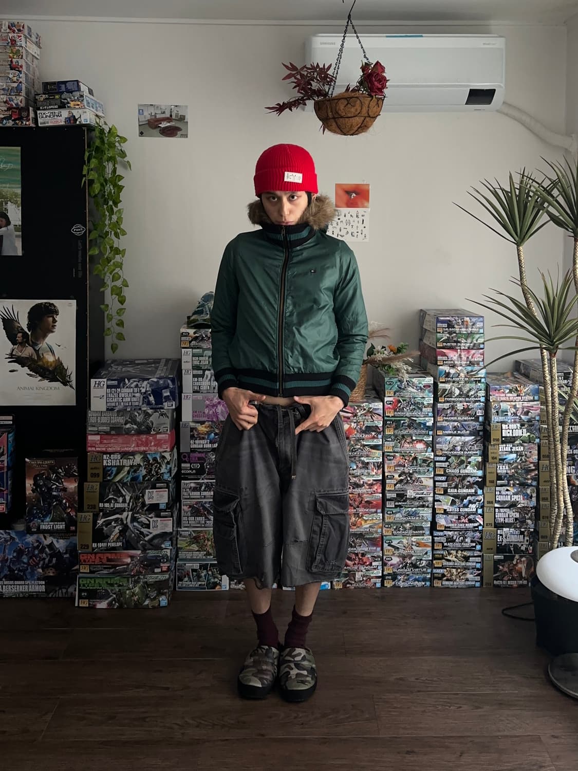 Tommy Hilfiger 리버서블 퍼 크롭 푸퍼 상품이미지6