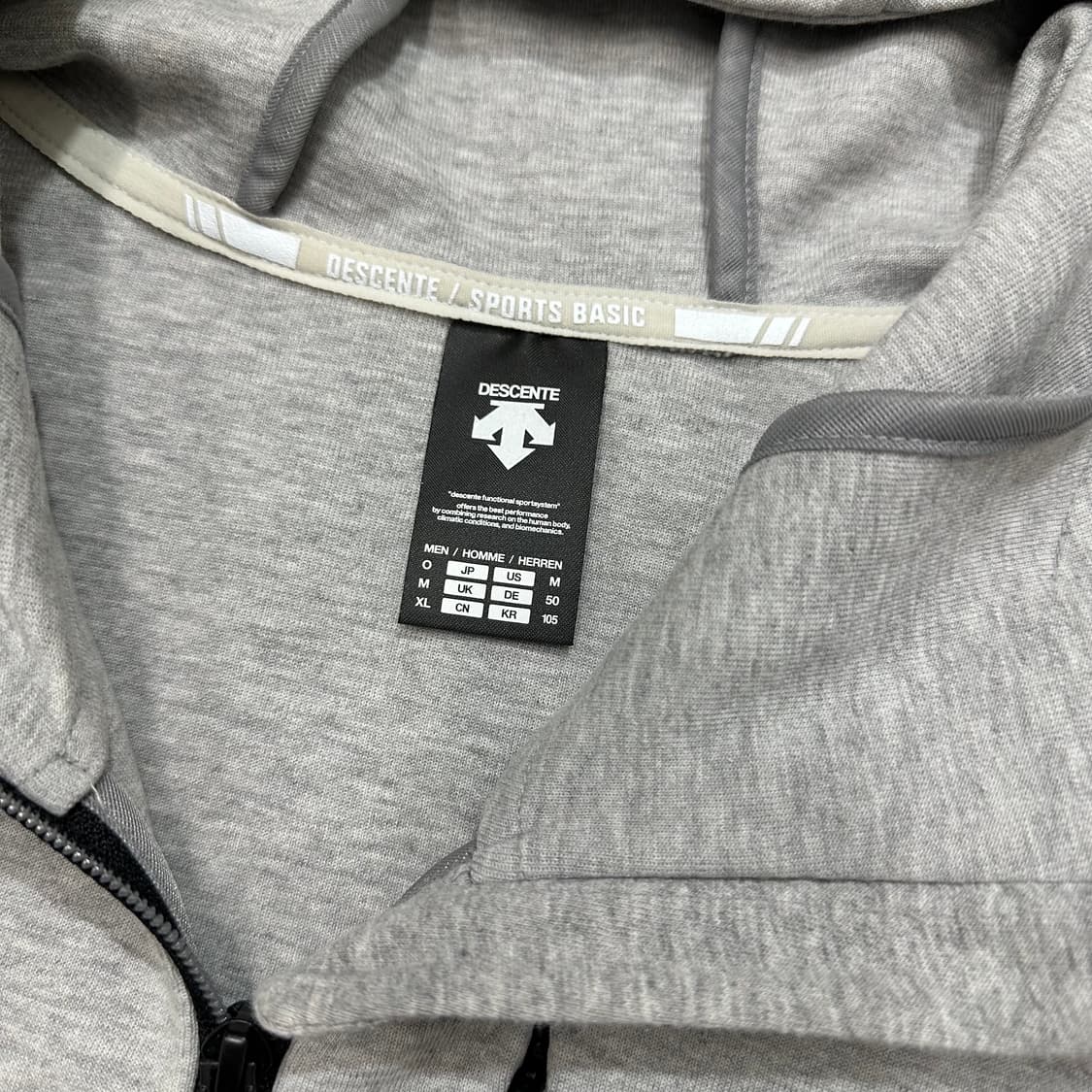 [100] 데상트 후드집업 상품이미지4