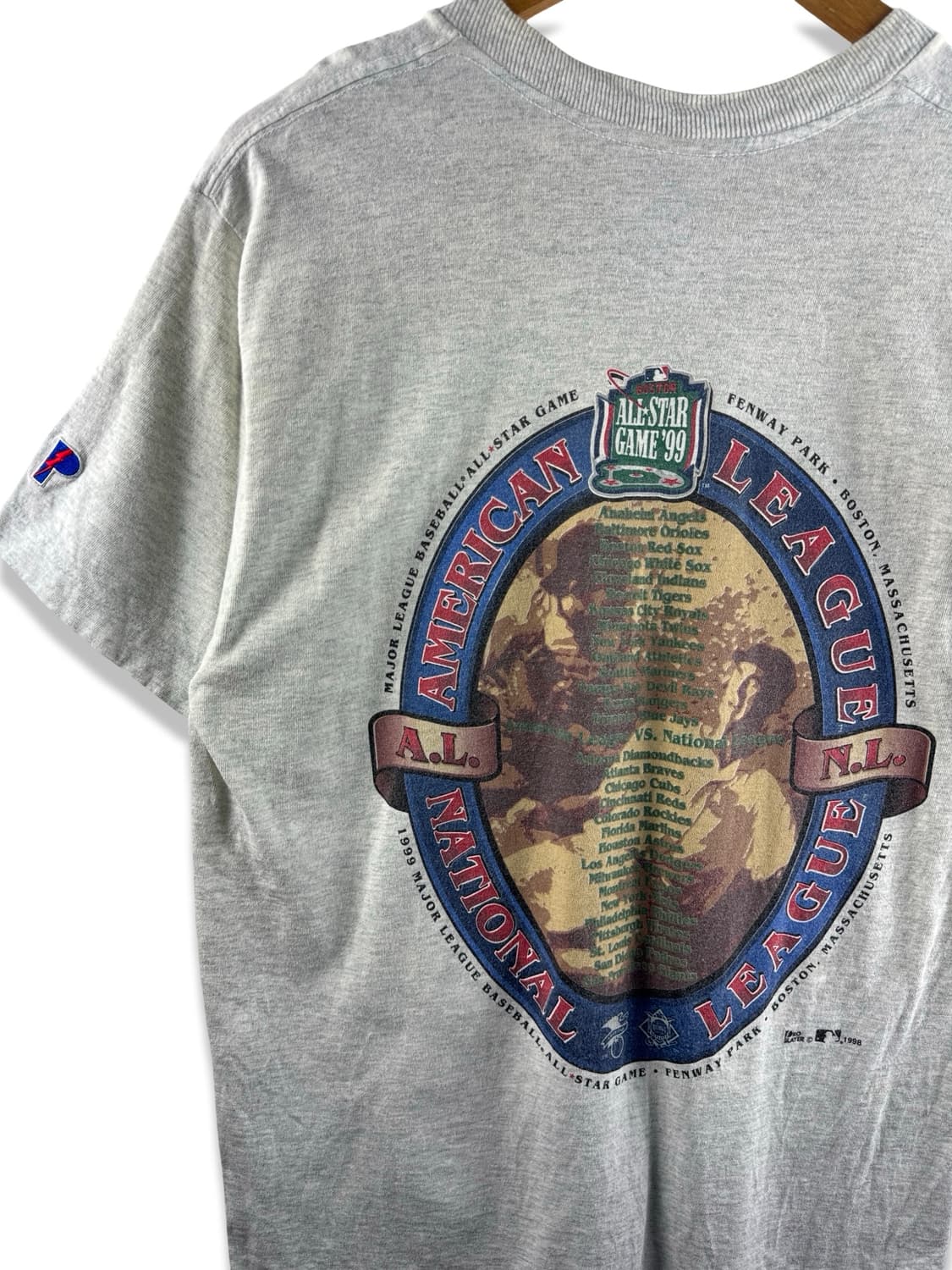 90S 미국생산 MLB 올스타 싱글스티치 티셔츠2657 상품이미지5