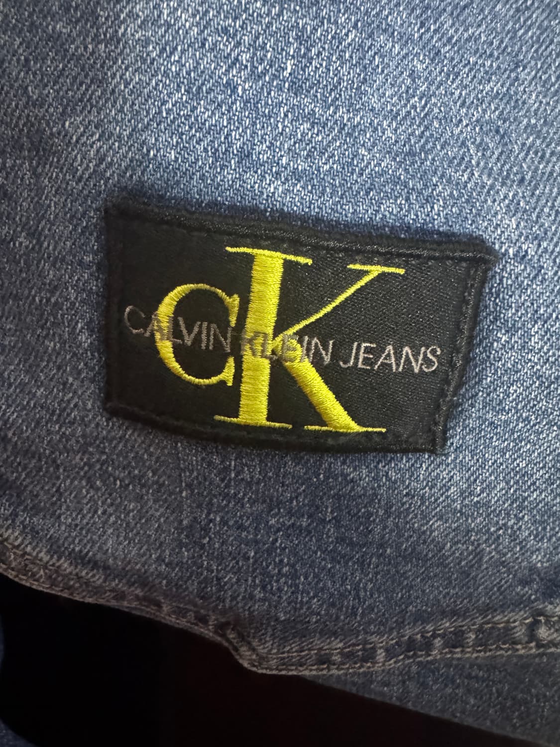 여성 캘빈클라인 CK 하이 라이즈 루즈핏 데님팬츠 24.4인치 상품이미지6