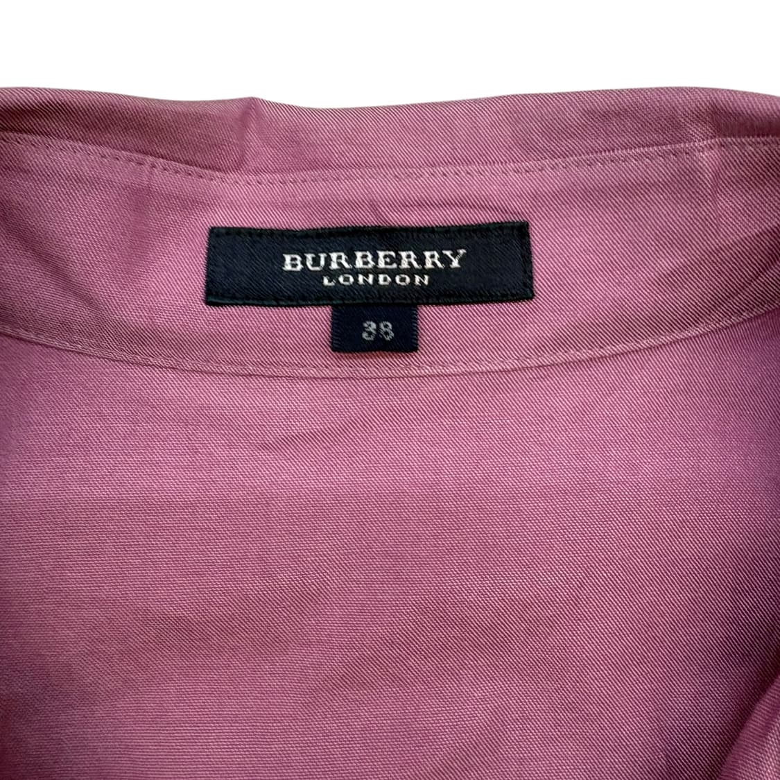 [ 38 ] 버버리 런던 노바체크 연보라 반팔 셔츠 상품이미지3
