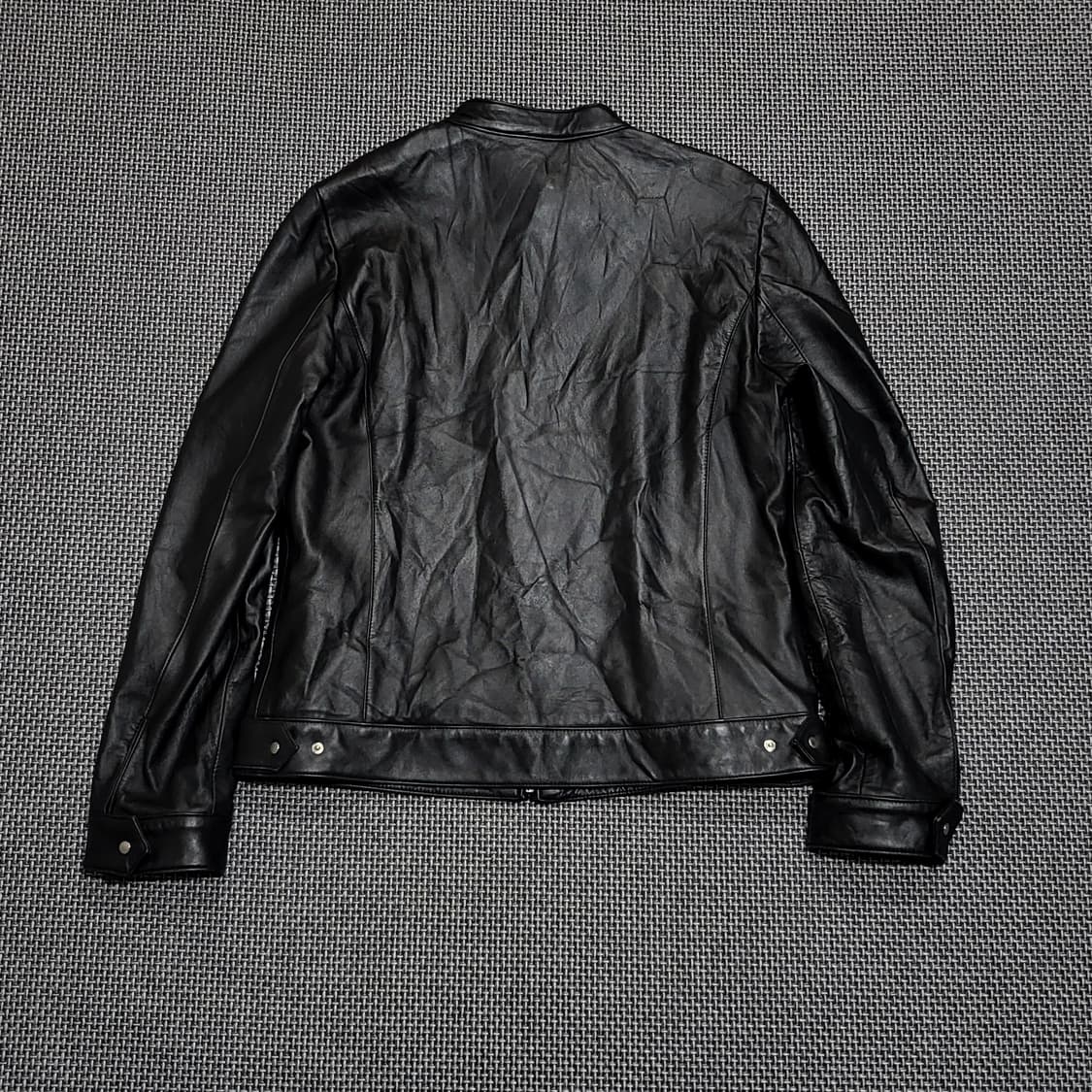 (여성) 빈티지 싱글 레더 양가죽 자켓 (66) 상품이미지2