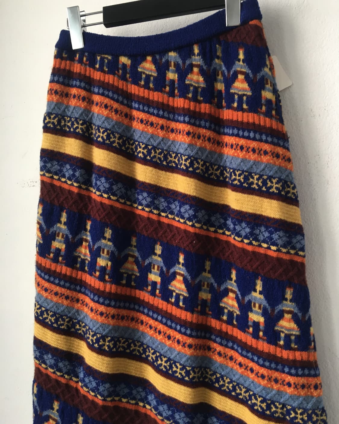Hai nordic pattern knit skirt 상품이미지3