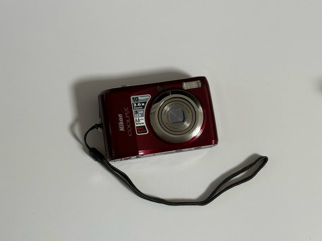 Nikon 니콘 쿨픽스 L20 레드 빈티지 디카 상품이미지1