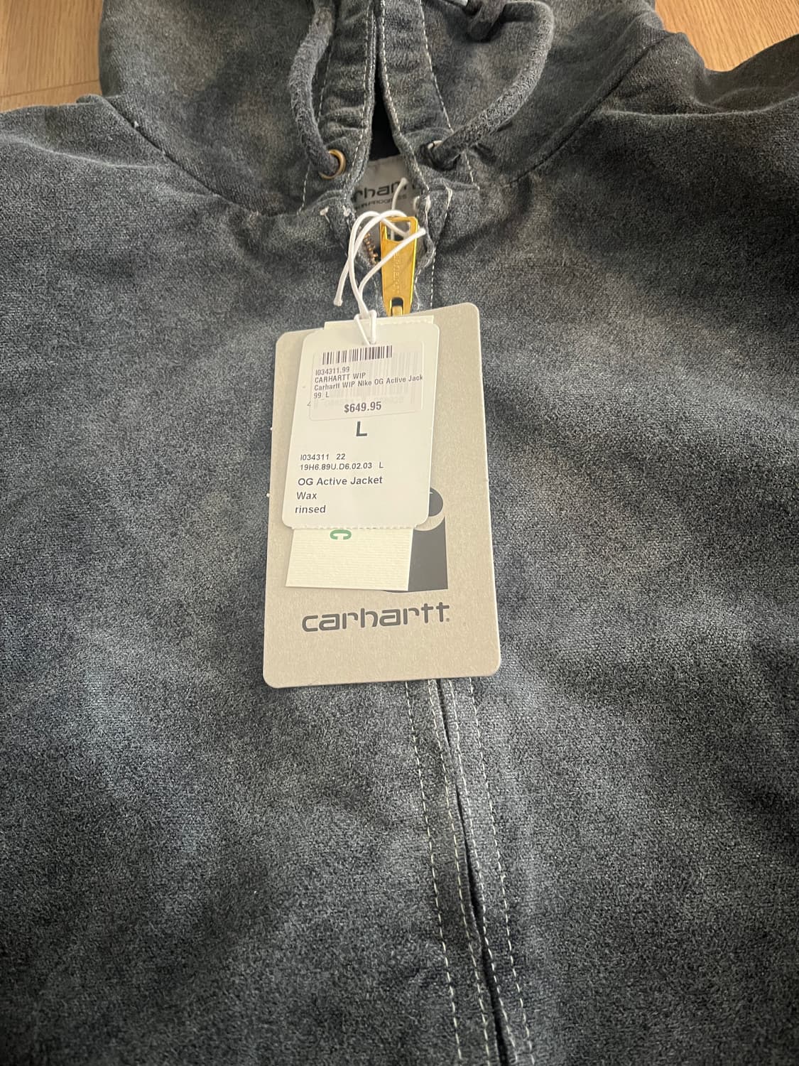 칼하트 나이키 후드집업 상품이미지1