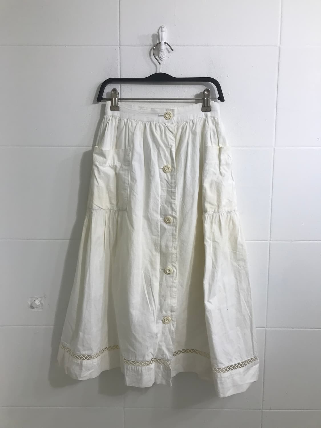 베이지 도트 피코트 하구미 코디세트 상품이미지8