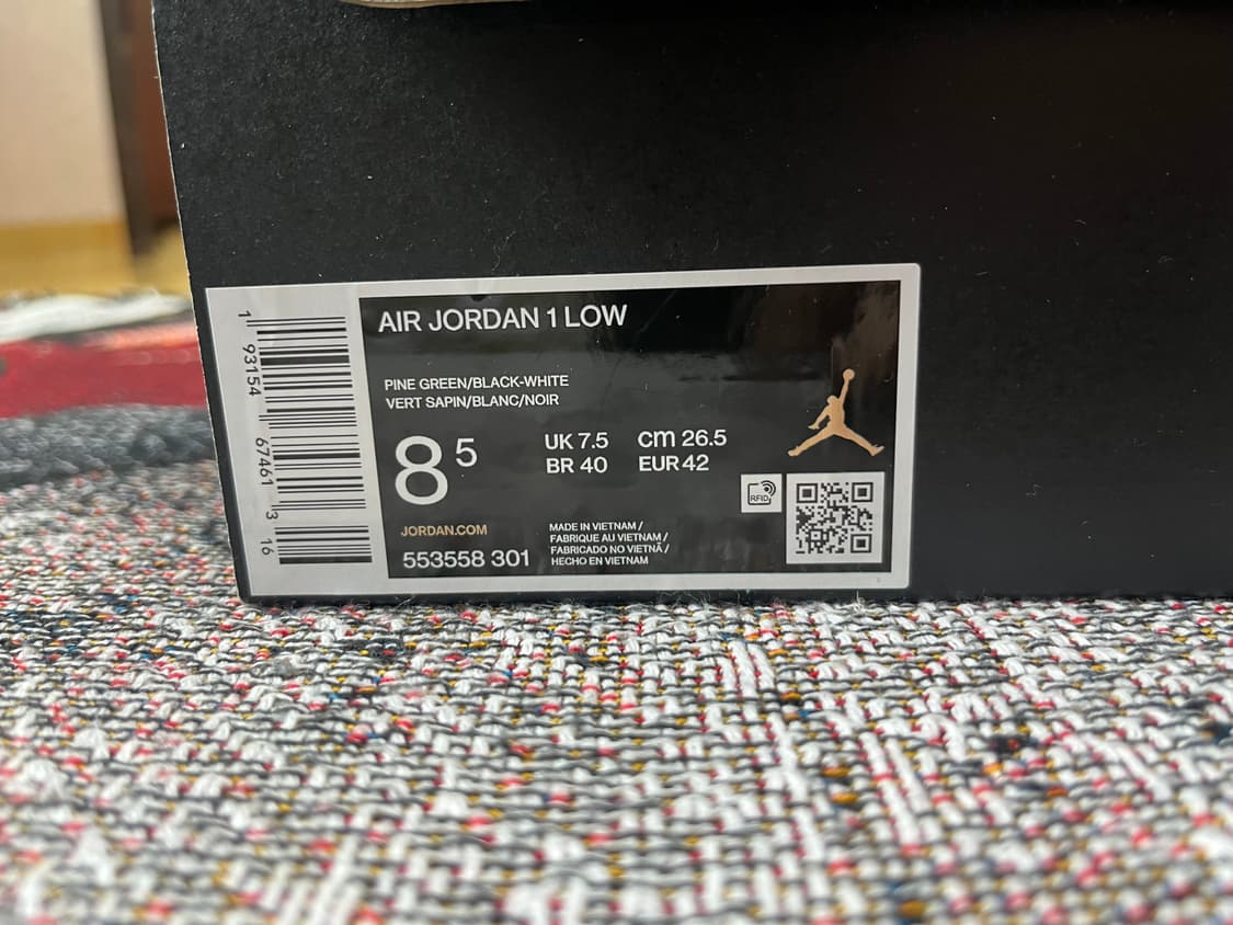 조던1 로우 파인그린 상품이미지7