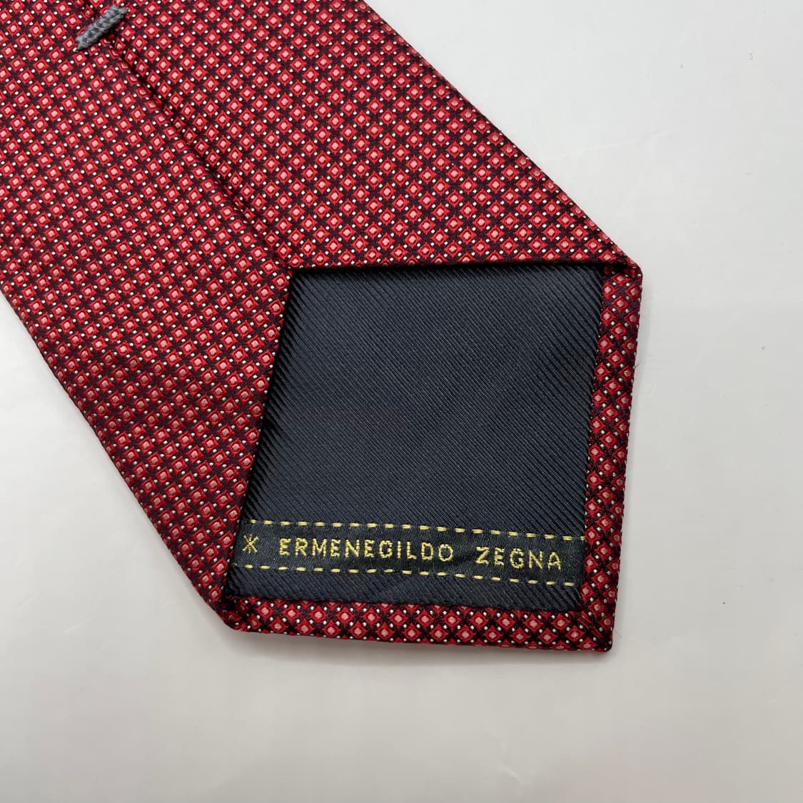 533) (Ermenegildo zegna) 에르메네질도제냐 패턴 넥타이 상품이미지5