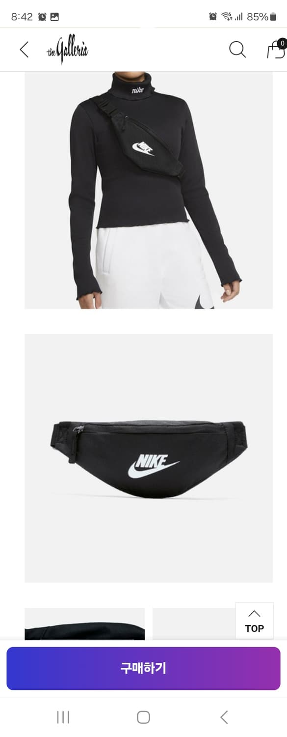 새상품급(미사용)나이키 스몰 헤리티지 웨이스트팩

크로스백 및 힙색으로  상품이미지3