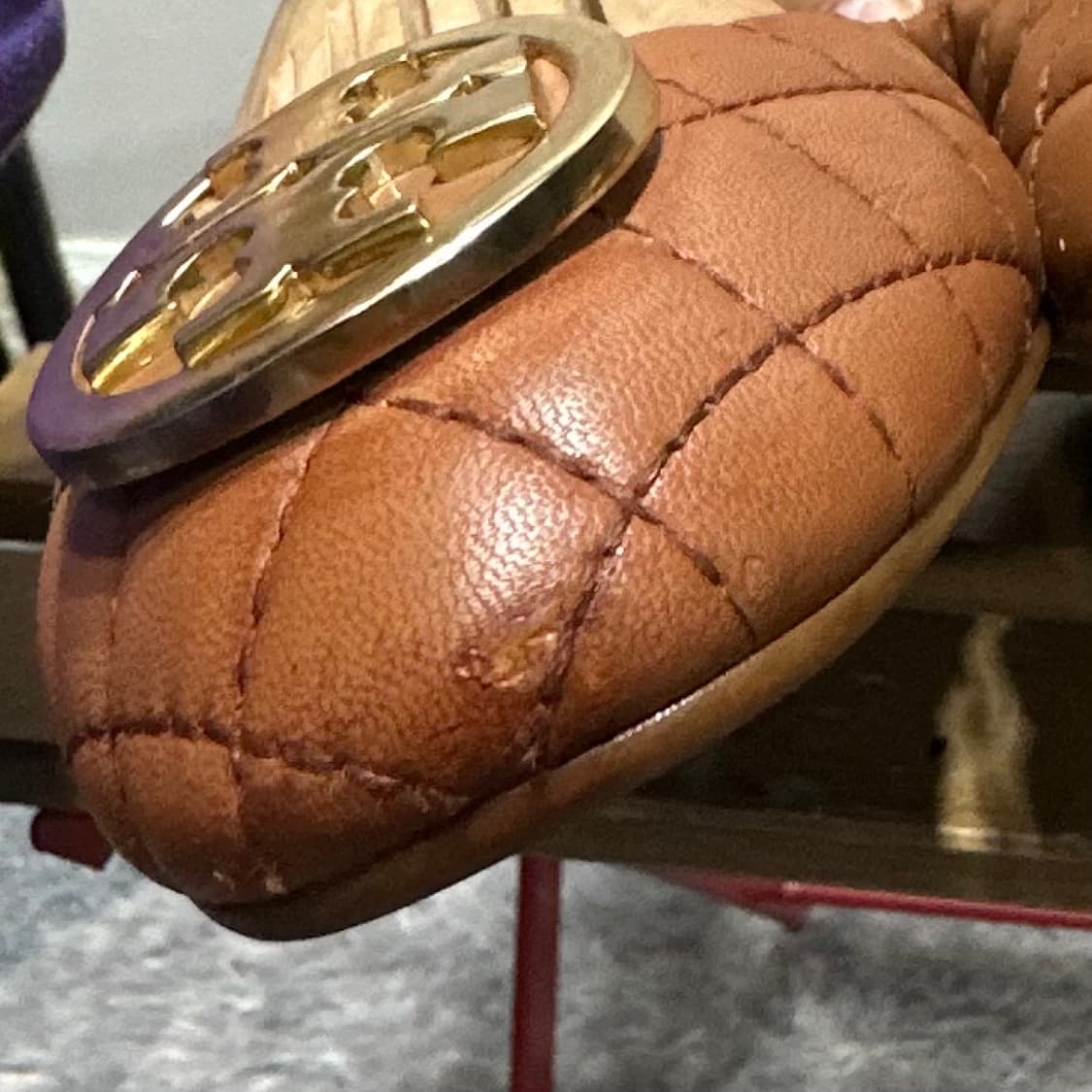 7.5 245-250) 토리버치 로퍼 여성 여자 로퍼 벤톤 브라운 상품이미지6