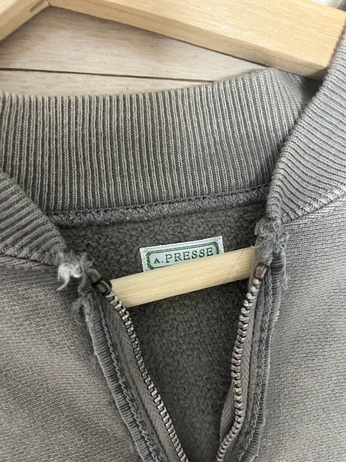 A.PRESSE 하프집업 25aw  상품이미지2