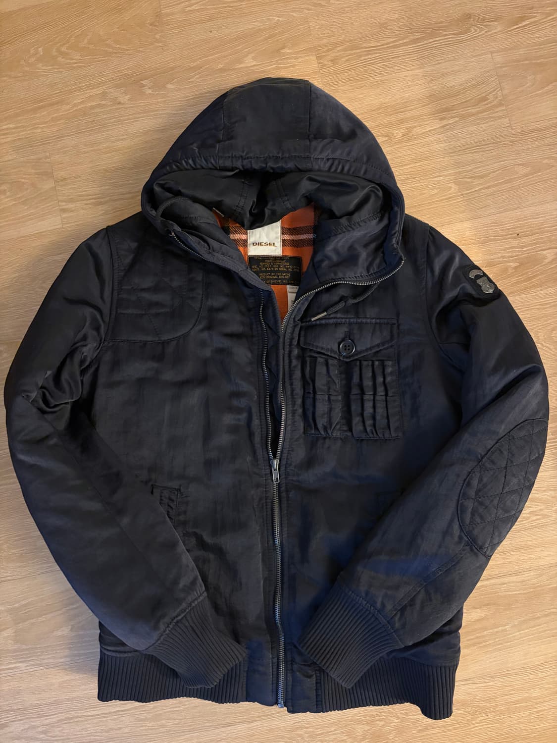 디젤 봄버 후드 자켓 S 상품이미지1