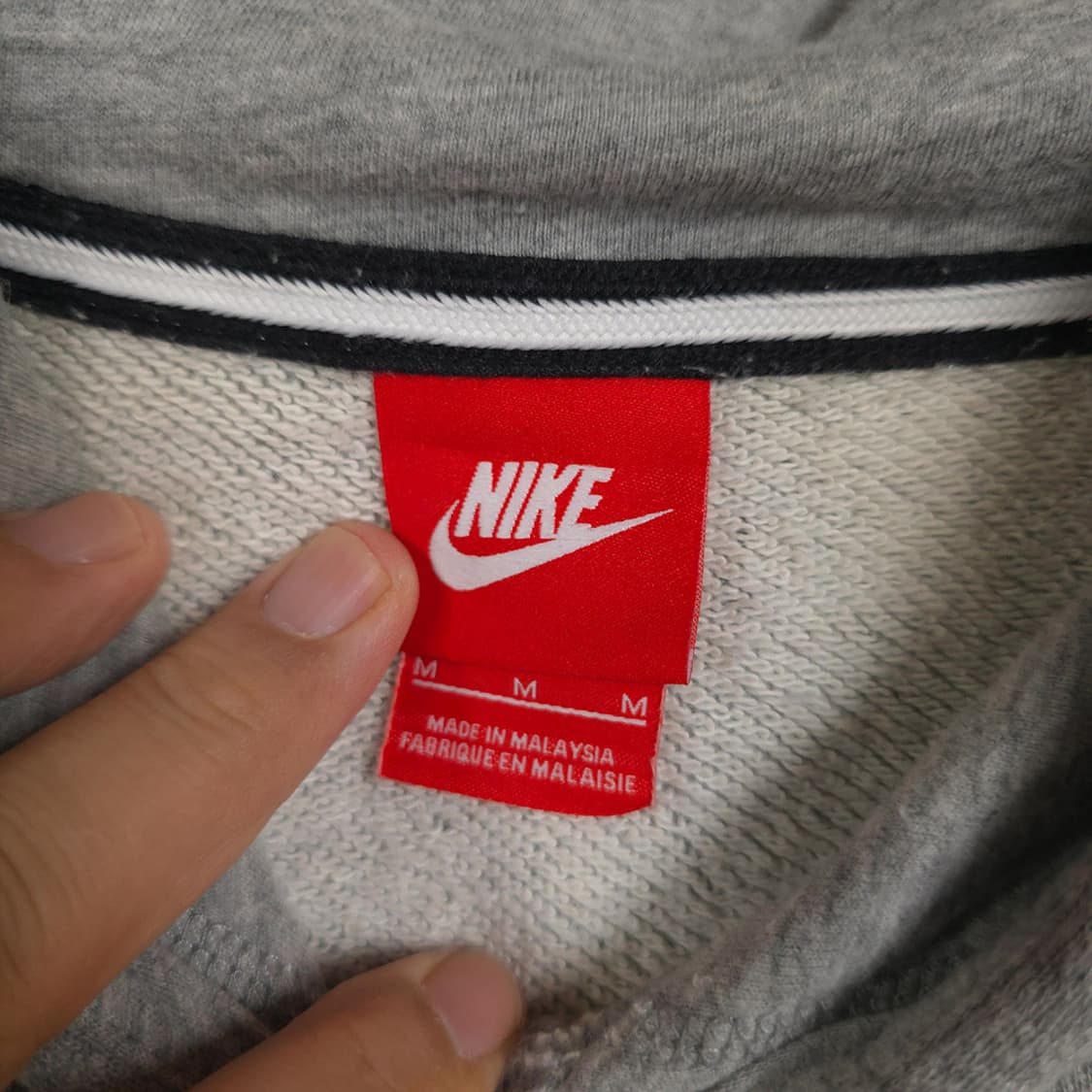 남성용 나이키 Nike 빅로고 후드티 M 상품이미지6