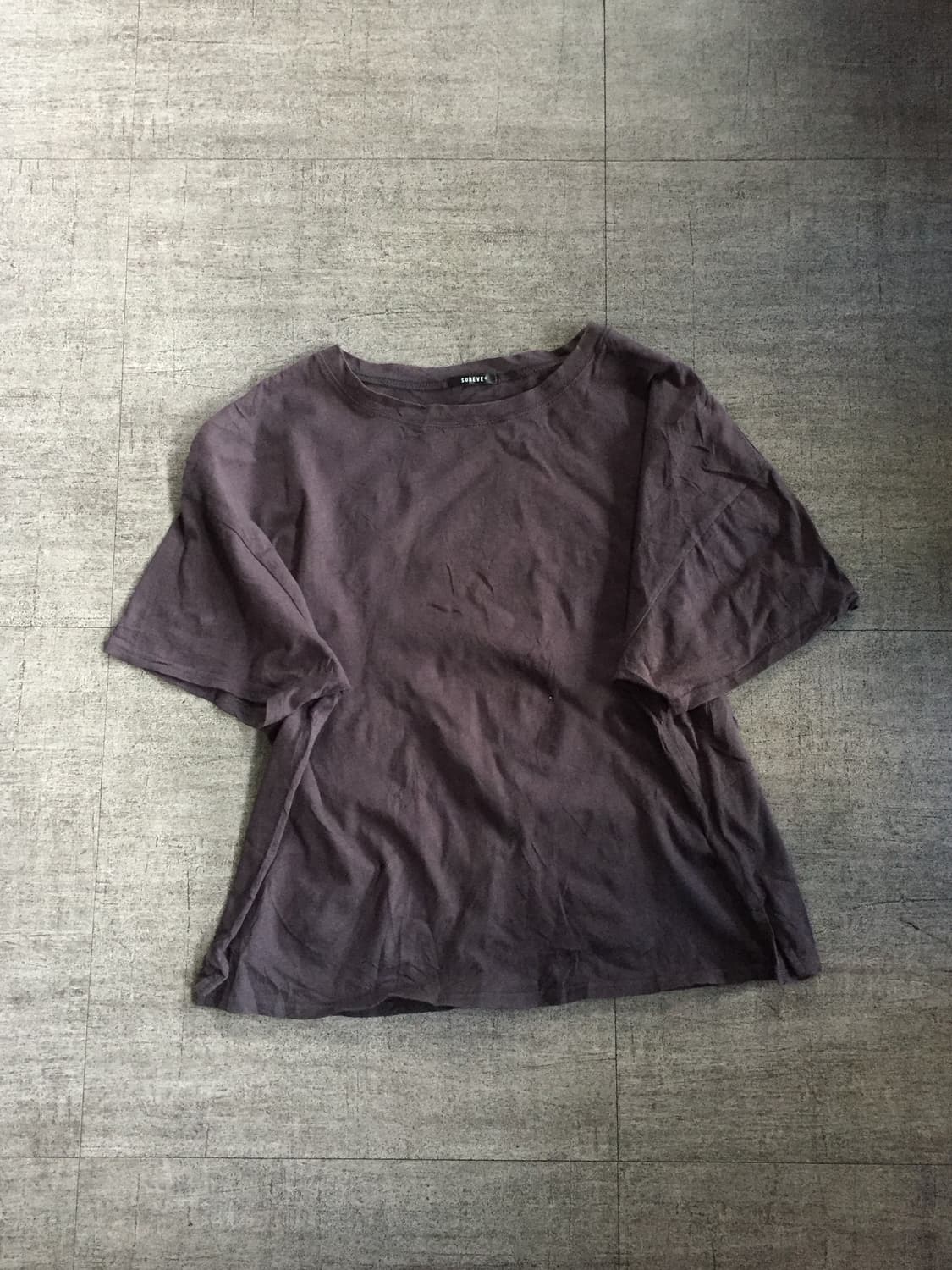 일본빈티지 Sureve 핀터깔y2k 올드스쿨아메카지 백로고 반팔티셔츠 상품이미지2