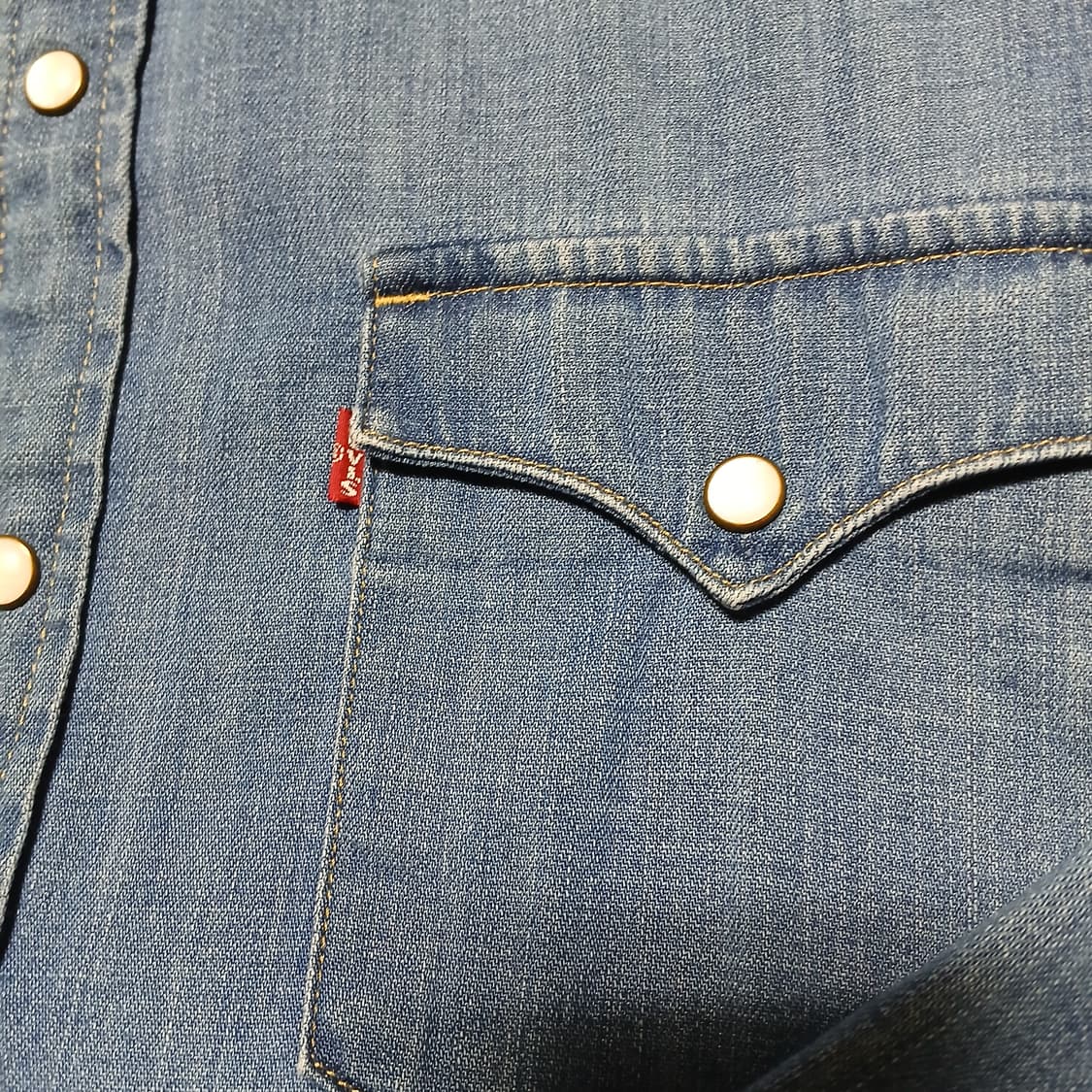levis 리바이스 웨스턴 데님 셔츠 청남방 상품이미지8