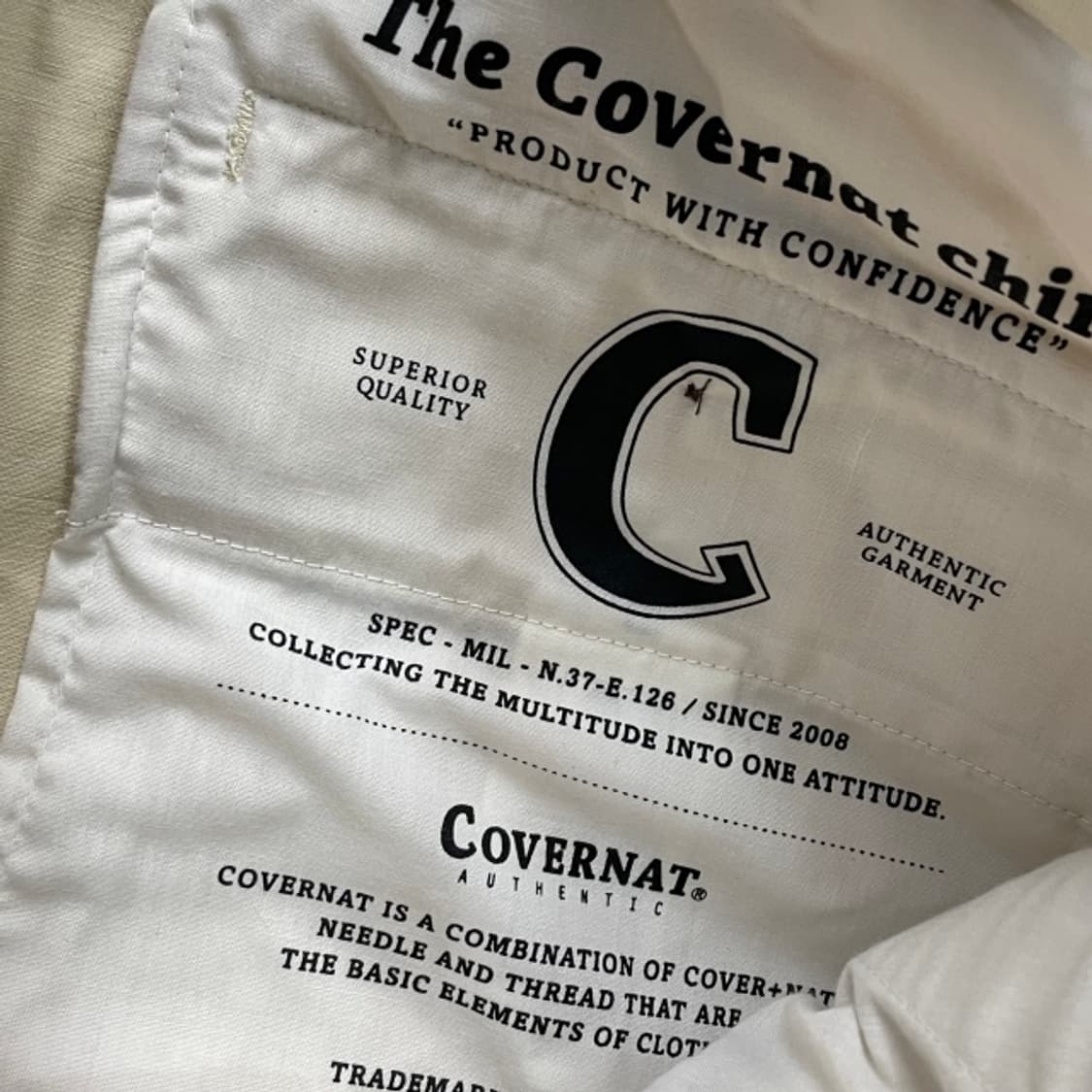 100 커버낫 치노팬츠 새상품 상품이미지4