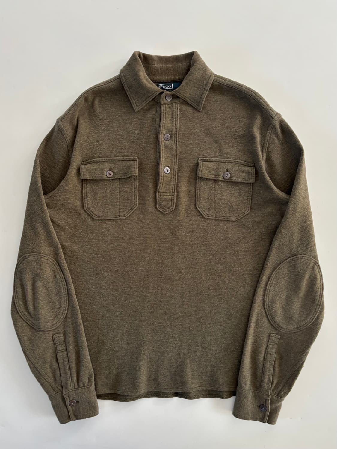 Polo 폴로 랄프로렌 카키 풀오버 셔츠 상품이미지3
