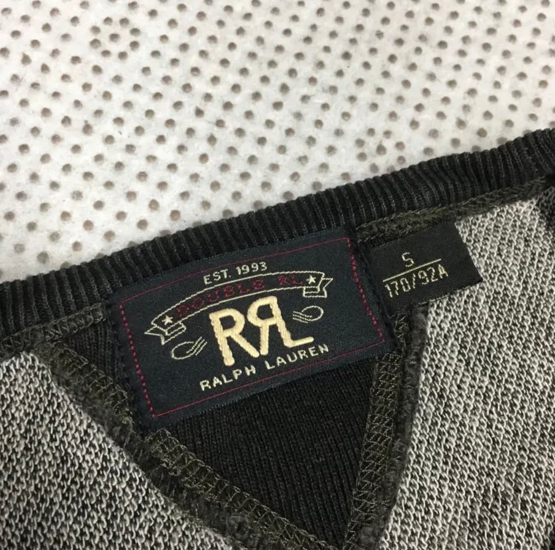 더블알엘 RRL 로고 맨투맨AA10 상품이미지2