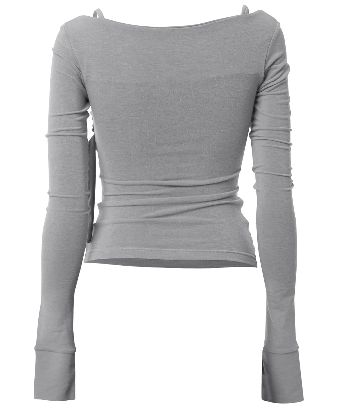 Layered Bustier Long Sleeve (FL-105_Gray 상품이미지3