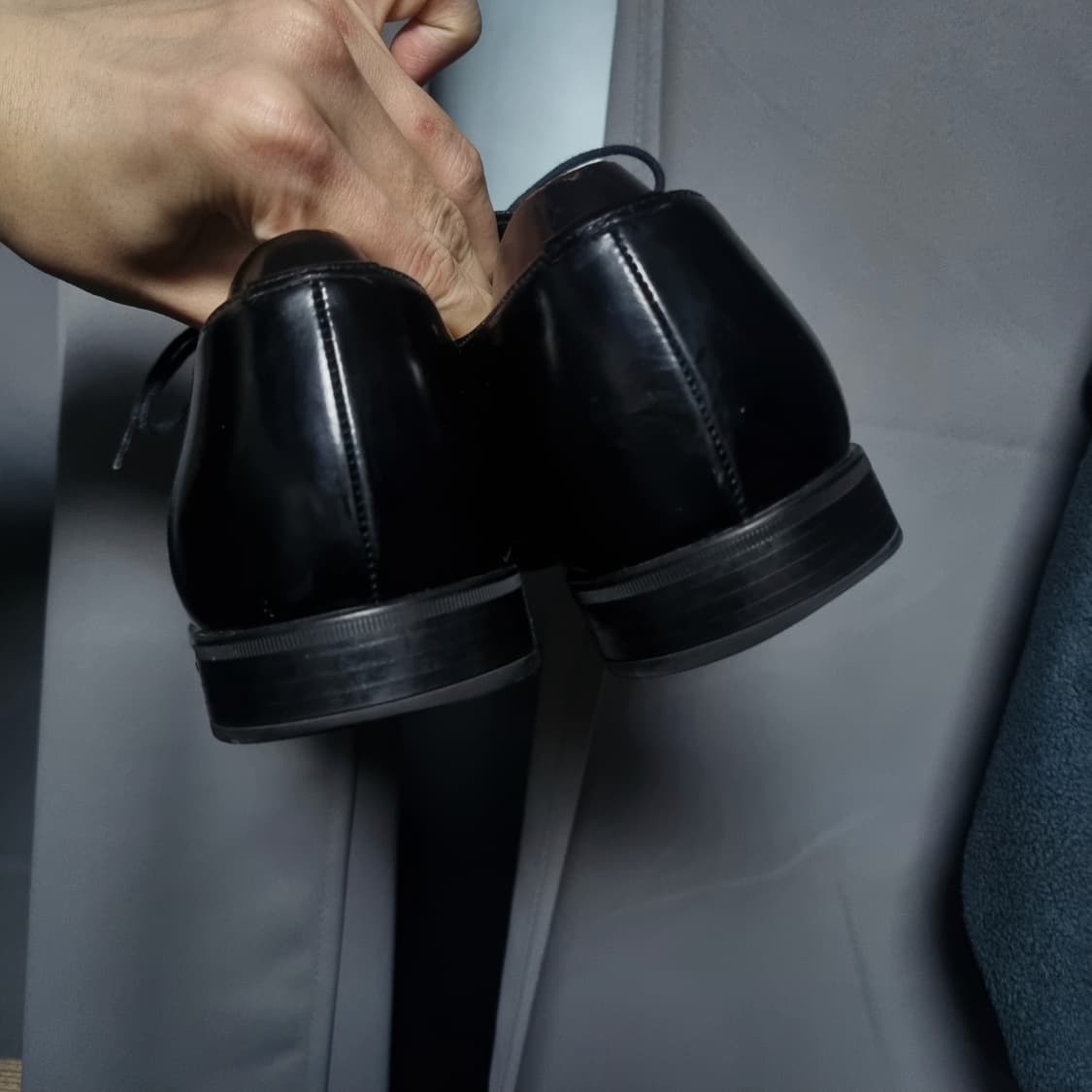 프라다 더비 슈즈 uk8 상품이미지3