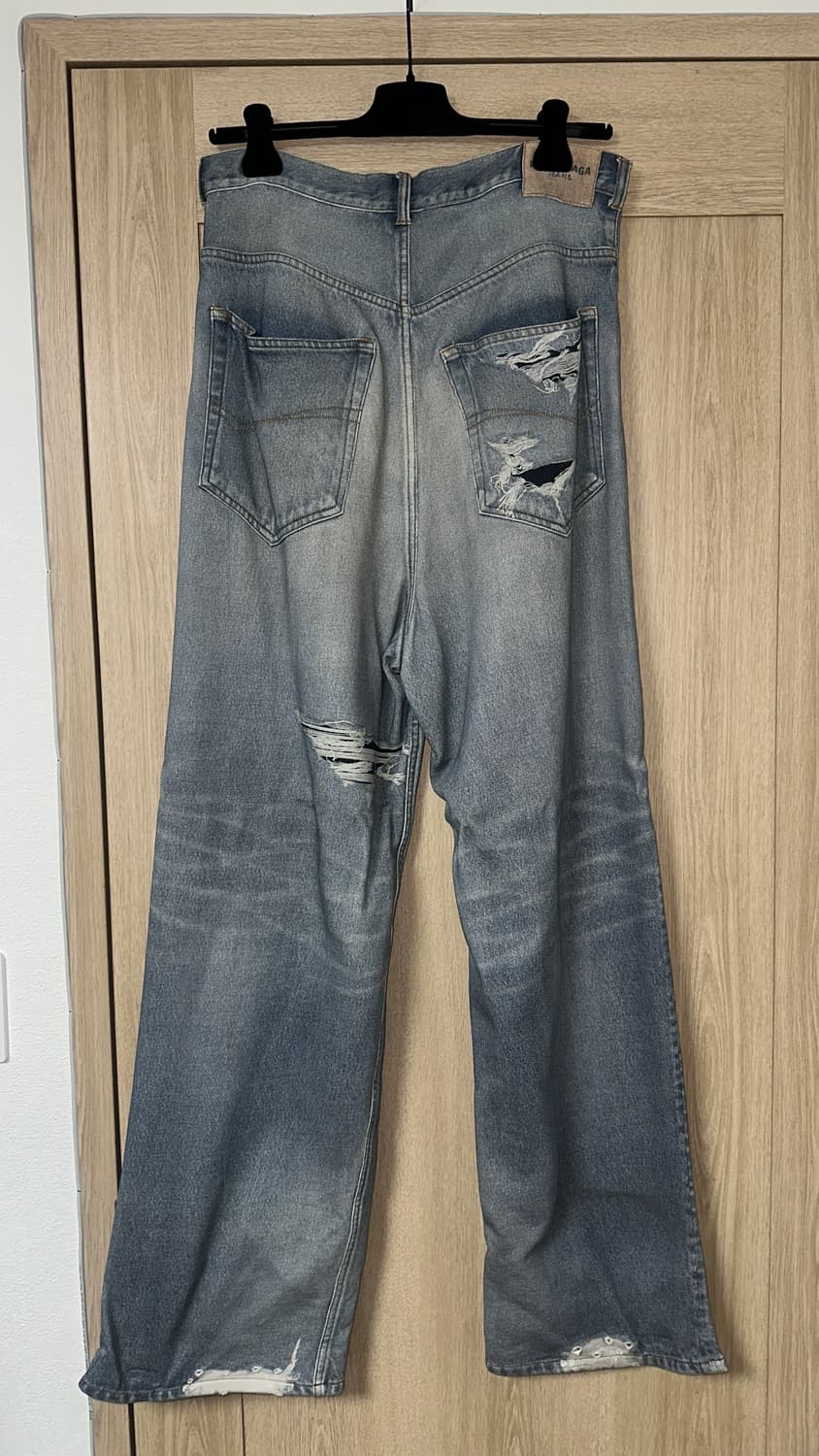 [s] 발렌시아가 트롱프뢰유 데님 팬츠 상품이미지4